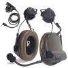 JinBling Z tactical headset with z-tactical ptt,airsoft headset with adapter for Fast, C3 with rotatable adapter and U94-KEN Push-To-Talk view 1
