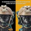 JinBling Z tactical headset with z-tactical ptt,airsoft headset with adapter for Fast, C3 with rotatable adapter and U94-KEN Push-To-Talk view 3