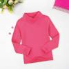 Betadog Boy's Long Sleeve Poly Spandex Turtleneck Girls and Toddler Long Sleeve Turtleneck Shirts (Hot Pink, 4-5 Years) view 3