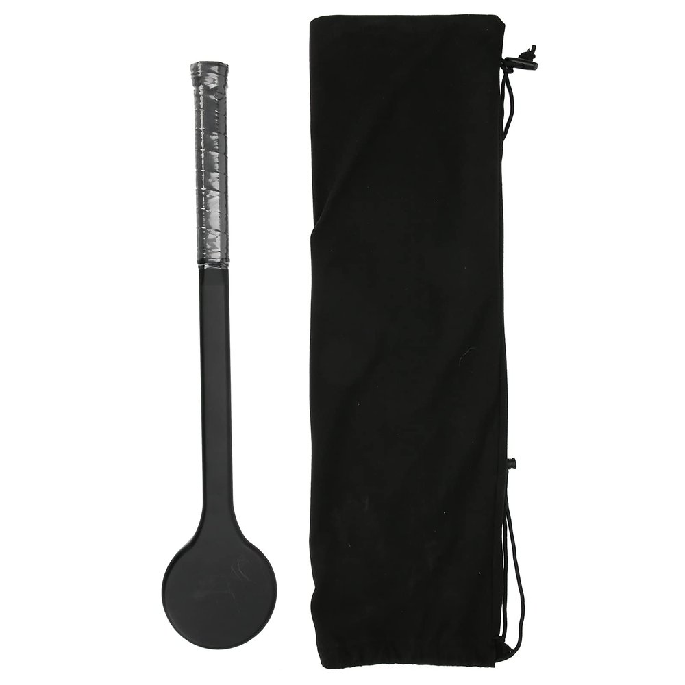 Carbon Tennis Pointer Spoon, Carbon Tennis Batting Training Aid Tennis Accessory for Accurate Batting Training