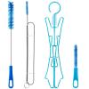 Water Bladder Cleaning Kits 4 In 1 Hydrations Bladder Cleaning Brush Flexible Long Bladder Brush Small Brush view 1