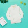 Betadog Boys Girls Turtleneck Tops Long Sleeve Kids Solid Thermal T Shirts Basic Warm Top Shirts 28 (White, 6-7 Years) view 2