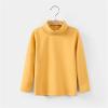 Betadog Girls Boys Long Sleeve Crewneck T-Shirt Tee Toddler Turtleneck Cotton Basic Warm Tops (Yellow, 9-10 Years) view 4