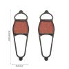 XANHOY Outdoor Sports Ice 1 Pair Shoes Ice Cleats Snow Cover Silicone Rollers For Sports Shoes view 2