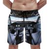 DJUETRUI Mens Swim Trunks Quick Dry Swim Shorts Airplane Cockpit Bathing Suit for Men Drawstring Casual Shorts Swimwear S view 1