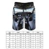DJUETRUI Mens Swim Trunks Quick Dry Swim Shorts Airplane Cockpit Bathing Suit for Men Drawstring Casual Shorts Swimwear S view 2