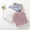 Betadog Little & Big Kids Soft Cotton Long Sleeve Mock Turtleneck Shirts Newborn Clothes (Blue, 12-18 Months) view 4