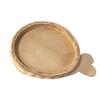 XANHOY For Creative Cartoon Animal Fruit Basket Hand Woven Rattan Round Serving Tray Food Storage Plate Candy Snack Bread Organ view 1