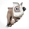 FootJoy Men's RainGrip Golf Glove, White/Grey, Large, Pair view 3