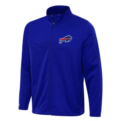 Antigua Men's Royal Buffalo Bills Links 2 Full-Zip Golf Jacket