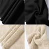 Yomcud Men's Winter Fleece Pants Heavyweight Warm Sherpa Lined Sweatpants Running Jogger Pants with Pockets (US, Alpha, Small, Regular, Long, Dark Gray) view 3