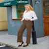 JEKAOYI Womens Casual High Waist Straight Leg Pants Stretchy Button Business Dress Work Pocket Trousers view 4