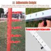 CMYUN Obstacle Hurdle Foldable for School Gym, Soccer Speed Agility Hurdles Portable, Adjustable Track & Field Hurdles, Sport Training Equipment view 3