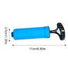 Erice Ball Pump, Soccer Ball Pump with Needle, Portable Sports Ball Hand Pump with Air Needle Air Nozzle, Volleyball Pump for Soccer Basketball Football Swim Inflatables view 2