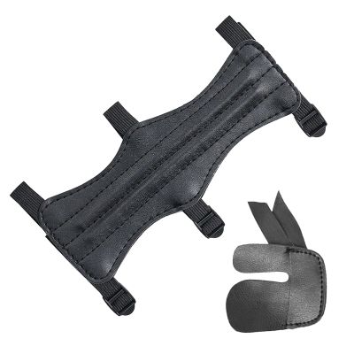 SYJHHWGS Archerys Arm Guard Archerys Hands Guard Archerys Armband with Adjusted String Archerys Arm Protector Equipment