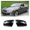 1 Pair Rearview Mirror Cover Carbon Fiber Side Rear View Mirror Cover Caps Compatible For Hyundai Genesis Rohens Coupe 2008-2016 view 2