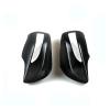 1 Pair Rearview Mirror Cover Carbon Fiber Side Rear View Mirror Cover Caps Compatible For Hyundai Genesis Rohens Coupe 2008-2016 view 3