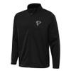 Antigua Men's Black Atlanta Falcons Links 2 Full-Zip Golf Jacket view 1