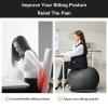 YXCUSAM Fitness Ball Chair, Portable Home Yoga Ball Chair with Inflatable Stable Base, Suitable for Adults/Pregnant Women (55cm) view 2