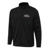 Antigua Men's Black Baltimore Ravens Links 2 Full-Zip Golf Jacket view 1
