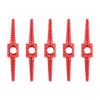 kowaku 5Pcs Bicycle Brake Shifting Cable Housing Repair Adapter,Sturdy Supplies Longevity Convenient Tool Internal Cable Routing, Red view 1