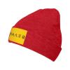 MULIHU Lanfang Republic Reconstructed Flag Beanie Hat for Men Women Winter Warm Knit Hats Ski Hat Skull Cap Red view 1