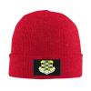 MULIHU 61st Air Base Wing Beanie Hat for Men Women Winter Warm Knit Hats Ski Hat Skull Cap Red view 2