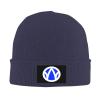 89th Regional Readiness Command SSI Beanie Hat for Men Women Winter Warm Knit Hats Ski Hat Skull Cap Navy Blue view 2
