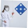 BELLIFFY Rubber Fencing Equipment Double-Sided Hanging Target for Training Portable Wall-Mounted Fencing Practice Tool Durable Wear-Resistant Design for Skill Improvement and Versatile view 4