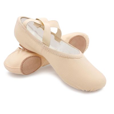 So Danca Stretch Canvas Split Sole Ballet Shoes for Adults, Women, Men (Light Pink, US Footwear Size System, Adult, Women, Numeric, X-Narrow, 6.5)
