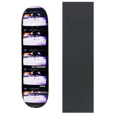 April Skateboard Deck Guy Mariano 1990 8.38" x 32.12 with Grip