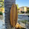 Pacific Shore Games Striped Wooden Hook and Ring Game - Ultimate Ring Toss for Outdoors, Game Room Walls, Bars, and Patios view 2