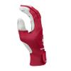 Rawlings | Youth Workhorse Baseball Batting Gloves | White/Scarlet | XLRG view 4