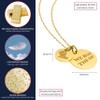 Stone Armory Necklace for Ole Miss Rebels - 18K Gold-Plated Stainless Steel Jewelry Designed for Sensitive Skin - Adjustable 16-20in Chain, Gift for University of Mississippi Fans view 2