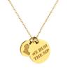 Stone Armory Necklace for Ole Miss Rebels - 18K Gold-Plated Stainless Steel Jewelry Designed for Sensitive Skin - Adjustable 16-20in Chain, Gift for University of Mississippi Fans view 4