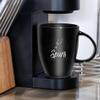 Rico Industries NBA Basketball San Antonio Spurs Sunburst 18oz Laser Engraved Ceramic Lustre Mug view 2