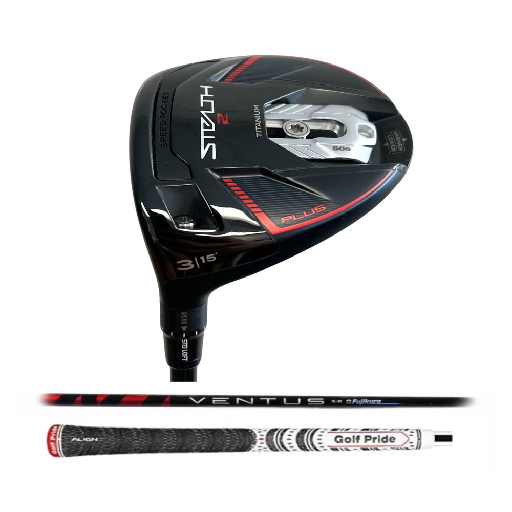 Left Handed TaylorMade Stealth 2 Plus #3-15* Fairway (Extra Stiff)
