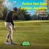 Birdy Golf Swing Mat Trainer - Golf Strike Mat & Divot Board with Velvet Cushion, Shock Absorption & Non-Slip Rubber Base - Golf Practice Mats for Swing Detection, Precision Path Feedback, 11.8"x15.7" view 4