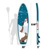 Inflatable Paddle Board for Adults Stand Up Tabla De Paddle Surf Prancha De Paddle for Surfing Rafting,with Premium Sup Accessories & Backpack, Leash, Paddle, Hand Pump (Snowman) view 2