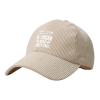 I'm Not Yelling This is My Football Mom Voice Hat Baseball Cap Corduroy Hat Trucker Sun Caps Dad Hats Unisex Beige view 1