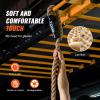 VEVOR Gym Climbing Rope, 1.5" Diameter 25 ft Length Gym Fitness Training Rope, Gym Exercise Workout Rope for Adults, Climbing Rope for Fitness and Strength Training, Climbing Exercise, Home Workout view 4