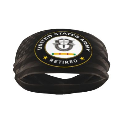 Piguncle US Special Forces Vietnam Service Combat Retired 3 Sports Sweatband Defense Zone: Premium Quality Headbands for Active Lifestyles