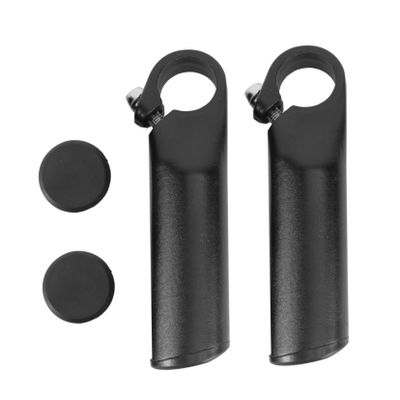 BESPORTBLE 6pcs Frosted Aluminum Alloy Rest Handlebars for and Lightweight Ends Easy Installation for Handlebars Black