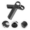 BESPORTBLE 6pcs Frosted Aluminum Alloy Rest Handlebars for and Lightweight Ends Easy Installation for Handlebars Black view 2