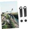 BESPORTBLE 6pcs Frosted Aluminum Alloy Rest Handlebars for and Lightweight Ends Easy Installation for Handlebars Black view 3
