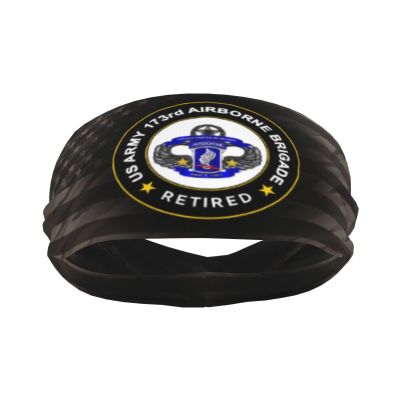 Piguncle US 173rd Airborne Brigade Retired 3 Sports Sweatband Defense Zone: Premium Quality Headbands for Active Lifestyles