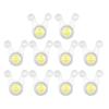 EXCBIOZ 10Pcs Rope Hanging Light Outdoor Silicone Camp Tent String Rope Warning Lights Camping Warning Guard Camping Lights view 1