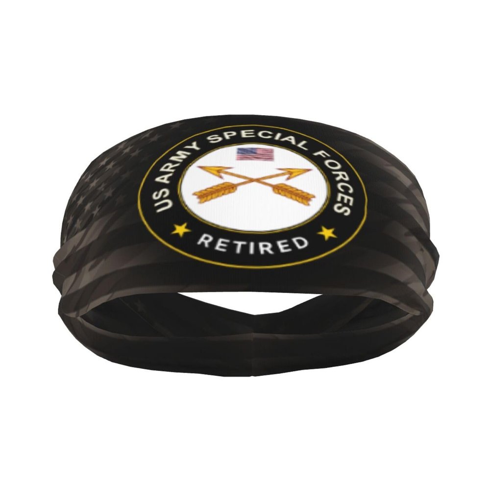 Piguncle US Special Forces Retired 3 Sports Sweatband Defense Zone: Premium Quality Headbands for Active Lifestyles