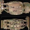 GYDEHUTJ Tactical MOLLE Vest Quick Release Elastic Cummerbund, Lightweight Girdle Side Belt Cumberbund Set view 3
