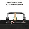 Lagenda Electric Balloon Pump, B231 Balloon Pump Nozzle Accessories, Brass Air Nozzle for Inflating 260/360 Strip Magic Balloons, Aluminum Film Balloons, Round Balloons Over 5 Inches, Oblique Nozzle view 2